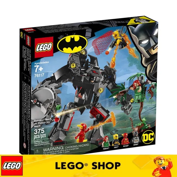 100% Original】 LEGO® DC Batman: Batman Mech Wars Poison Ivy Mech 76117  Block Set (375 pieces) guaranteed genuine Genuine From DenmarkEducational  toys High-end toys Genuine Lego | Lazada PH