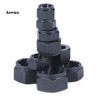 AREU10Pcs Metal Bolt Nut Remover Extractor Kit Damaged Stripped Socket Wrench Set