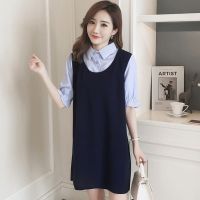 [READY STOCK] Short Sleeve Woman Loose Maternity Dress Baju Mengandung YD042S