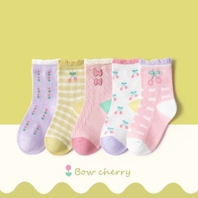 5Pairslot 1-12Y Infant Baby Socks Baby Socks for Girls Cotton Cute Newborn Boy Toddler Socks Baby Clothes Accessories