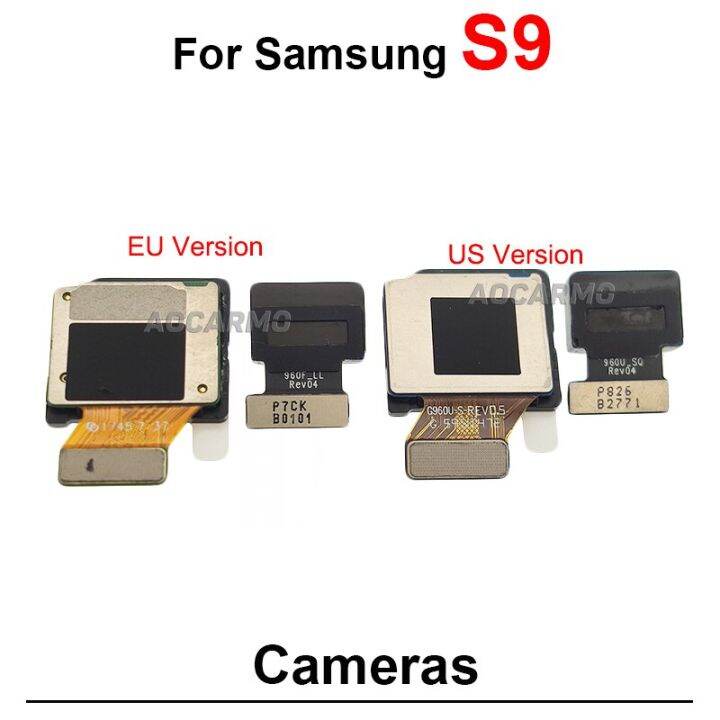 อะไหล่สายเคเบิลแบบยืดหยุ่นด้านหน้า-กล้องด้านหลังดั้งเดิมสำหรับ-galaxy-s9-plus-g960f-g960u-g965f-s9-g965u