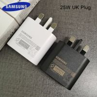 {KOLT Digital} Samsung อะแดปเตอร์ชาร์จเร็ว25W UK ชาร์จเร็ว PD ชนิด C สำหรับ Galaxy S20 S21 S22 S23 Note 10 Plus 20 A53 A73พิเศษ