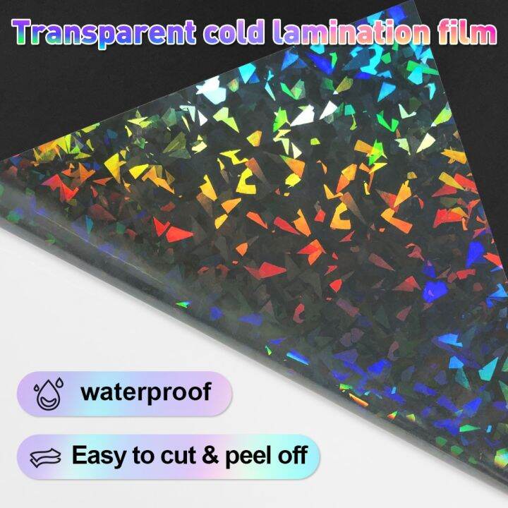 10 Sheets Cold Laminating Film Paper A4 Sheet Self Adhesive Sticker