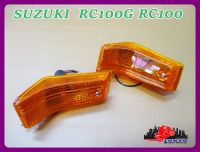 SUZUKI  RC100G RC G RC100 "FRONT" TURN SIGNAL LH&amp;RH SET PAIR // ไฟเลี้ยวหน้า  (1 ชุด) สินค้าคุณภาพดี