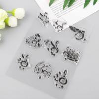 love*Musical Note Silicone Clear Seal Stamp DIY Scrapbooking Embossing Photo Art Handmade Gift