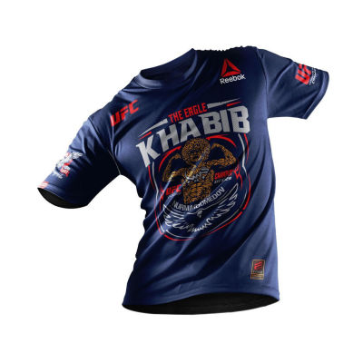 Baju Reebok UFC Khabib Champions Tshirt Graphic Tee