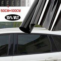 【DT】Carro Casement Foil Tint Tinting Film Roll  Auto Home Decore  Filme de vidro  Protetor UV Solar Etiqueta  Preto