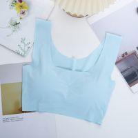 【hot】 Seamless Gathered Shockproof Large Size Womens