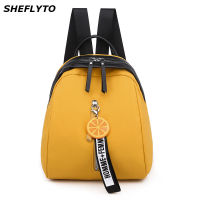 2020 Waterproof Oxford Women Backpacks School Bags for Teenager Girls Yellow Small Backpacks Travel Shoulder Bag Famale Rucksack