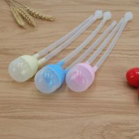 Baby Silicone Catheter Aspirator Straw Suction Device Baby Anti backflow Catheter Aspirator Nose Cleaner