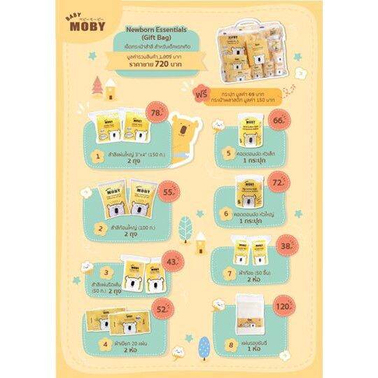 bab-ชุดของขวัญเด็กแรกเกิด-baby-moby-เซตกระเป๋าสำลีสำหรับคุณลูก-newborn-essentials-กระเป๋าเยี่ยมคลอด-ของขวัญเยี่ยมคลอด-ชุดของขวัญเด็กอ่อน-เซ็ตเด็กแรกเกิด