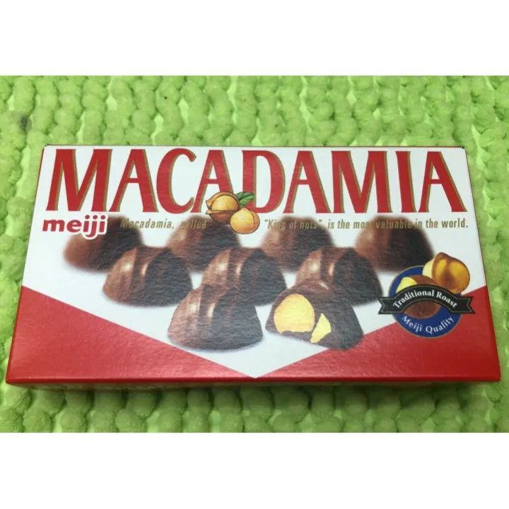 Meiji Macadamia Chocolate Covered Nut 58g Lazada PH