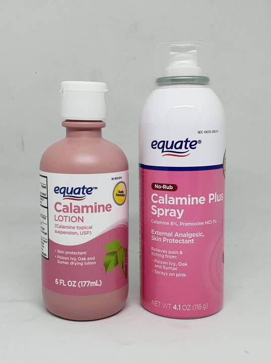 Calamine Itch Relief Lotion & Spray Equate 177ml Lazada PH