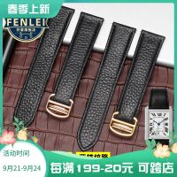 2023 new Suitable for Cartier watch tank TANK strap cartier London SOLO men and women genuine leather bracelet 17 20MM