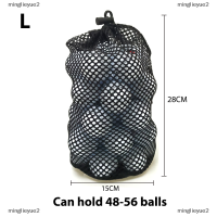 minglieyue2 GOLF Special NET Bag กระเป๋าไนลอนตาข่ายถุงเก็บลูกกระเป๋าสามารถ Hold12- 48ลูก