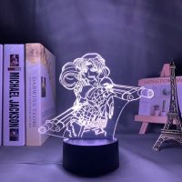 Led Night for Bedroom Black Lagoon Revy Decor Nightlight Anim