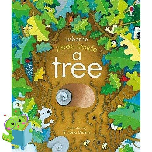 Those who dont believe in magic will never find it. ! หนังสือความรู้ทั่วไปภาษาอังกฤษ Peep inside a Tree (Board book)