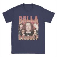 Men T-shirt Bella Ramsey The Last Of Us Vintage 90s Style 100% Cotton Tee Shirt Short Sleeve T Shirts Round Neck Clothes Party XS-6XL