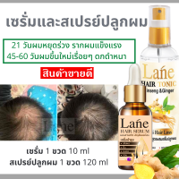 (Sale)เซรั่มปลูกผม น้ำยาปลูกผม และ สเปรย์ปลูกผม สูตรโสมและขิงสกัด ยิ่งใช้ผมยิ่งดกหนา 45-60 วันผมเริ่มขึ้นใหม่เรื่อยๆ