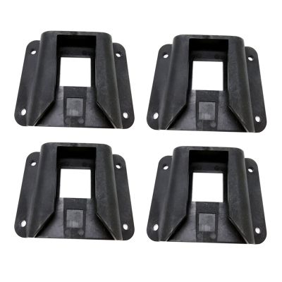 4X Bicycle Carrier Block Adapter for Brompton Folding Bike Bag Rack Holder ABS Front Carrier Block Mounting