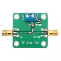 DC Feed RF BiasTee RF Microwave Bias Active Antenna Coaxial Bias Low Noise Amplifier Module for Broadband Radio Amplif N0PB