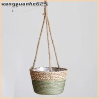 [WYH Store] COD สวนแขวนชาวไร่ macrame พืชเก็บตะกร้าทอดอกไม้หม้อแขวน