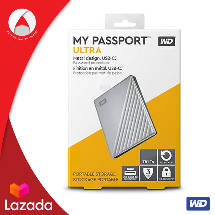 wd-external-hard-disk-4-tb-ฮาร์ดดิสพกพา-my-passport-ultra-4-tb-type-c-usb-3-0-external-hdd-2-5-wdbftm0040bsl-wesn-silver-สีเงิน-ประกัน-synnex-3-ปี