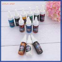 CAYCXT SHOP 10ml ความเข้มข้นสูง เครื่องประดับเครื่องประดับ การทำเครื่องประดับ สีย้อม สี อีพอกซีเรซิน เม็ดสีมุกเรซิ่น