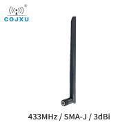 เสาอากาศ Wifi 433Mhz 3dbi ยืดหยุ่น50 Ohm เสาอากาศยาง Tx433-Jkd-20 Sma-J อินเตอร์เฟซ Tpee มุมกว้างทองแดงบริสุทธิ์