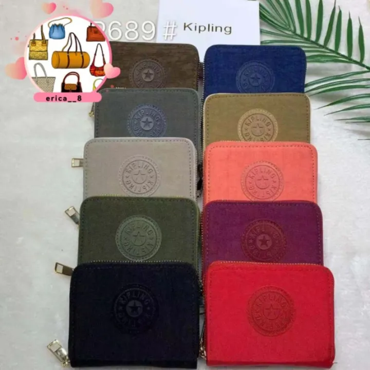 ⊕ new Kipling short zipper wallet for women Lazada PH