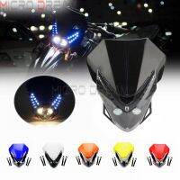 Off-Road LED Vision ไฟหน้า Supermoto ไฟหน้าสำหรับ Kawasaki KX KLX KLR KDX SUZUKI DR-Z 400 SMR SMC XCW EXC XR