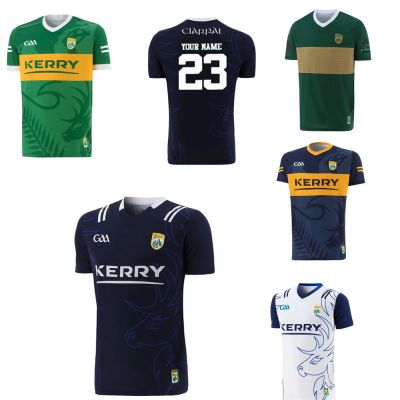 HOME size IRELAND GAA TRAINING 2023/24 [hot]2023 RUGBY KERRY JERSEY Away Goalkeeper Jersey S--5XL Kerry