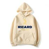 Ricard Hoodies ผู้ชายวินเทจ2022 Streetwear Grunge Hoody ผู้ชายอะนิเมะ