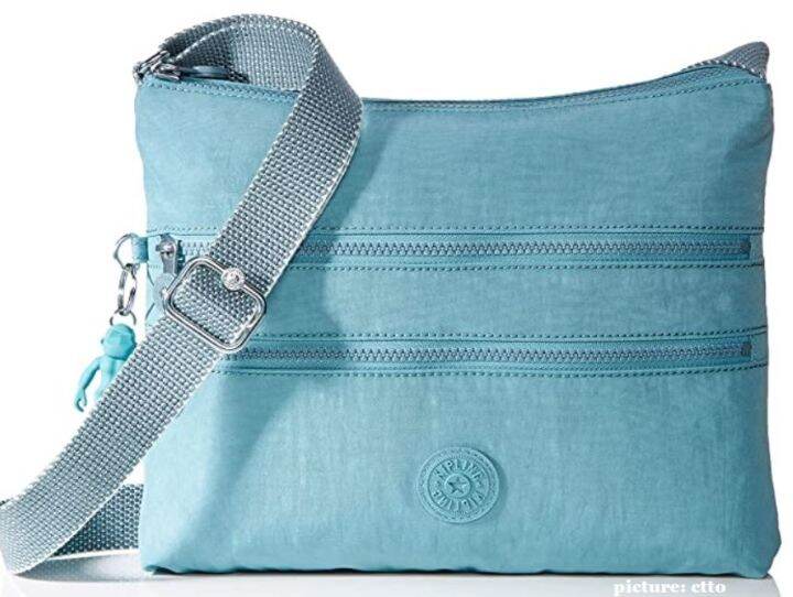 Kiplings Authentic Alvar Aqua Frost crossbody bags Lazada PH