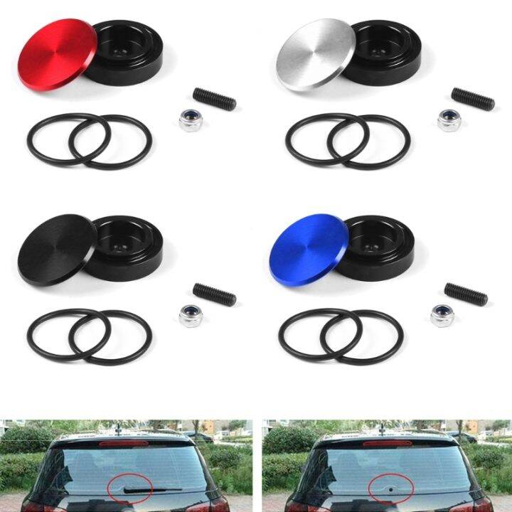 【HOT NEW】 Racing Car Rear Wiper Delete Kit Plug Cap for Honda Civic