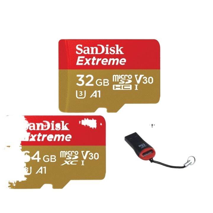 Sandisk Extreme Micro SD Card A1 4K Memory Card 32GB 64GB 128GB TF Card Lazada PH