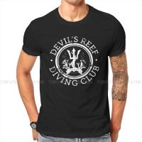 DevilS Reef Club Hipster Tshirts Dive Scuba Diving Men Style Pure Cotton Streetwear T Shirt O Neck Oversized 【Size S-4XL-5XL-6XL】