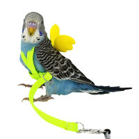 2M ป้องกันการกัดบินเชือกฝึกซ้อม Parrot Bird Leash Ultralight Harnesses แบบพกพา Band อุปกรณ์สัตว์เลี้ยง