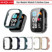 PC เคสนาฬิกาแบบแข็งเปลือกหุ้มแบบเต็มสำหรับ Redmi Watch 3 Active