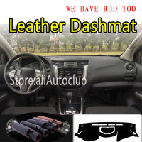 สำหรับ Nissan D23 Np300 Navara Terra Renault Alaskan G3 2015-2020หนัง Dashmat แผ่นคลุมแผงหน้าปัดรถยนต์พรมกันลื่น Sunshade พรมรถ