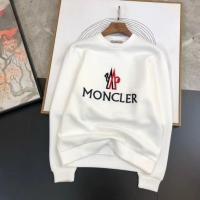 MONCLERˉ สินค้ายุโรป2022ฤดูใบไม้ร่วงใหม่พิมพ์ผู้ชายตามสมัยนิยม S เสื้อคลุมคอกลมเข้ารูปพอดี All-Match Bottoming เสื้อแขนยาว