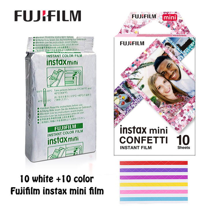 Fujifilm INSTAX Mini 9 Instant Film 10 Pack 100 SHEETS (White) For Fujifilm  instax Mini 9 Cameras 
