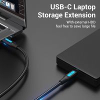 FANTAISY สาย USB สายดาต้า USB ขนาดเล็ก HDD ชาร์จเร็วสายสายชาร์จข้อมูลสำหรับกล้องดิจิตอลที่ชาร์จความเร็วสูงสายเคเบิล Type C เป็น Mini สายดาต้า USB Type-C เพื่อสายมินิ USB สายชาร์จกล้องสาย USB