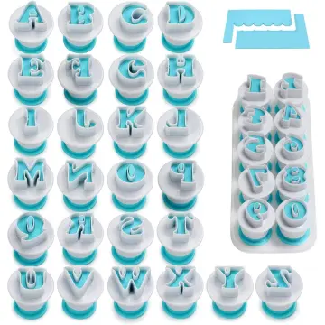 26pcs Push Easy Mini Upper&Lowercase alphabet letter Cookie Cutter