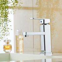 All-copper single-hole basin washbasin faucet bathroom hot and cold mixing valve washbasin basin single cold faucet