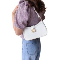 Popular New Korean Fashion Plaid Casual Simple One-Shoulder Messenger Bag