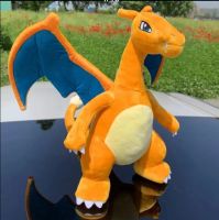 28CM อะนิเมะโปเกมอนน่ารัก Charizard ยัดของเล่นแอ็คชั่นตุ๊กตาการ์ตูน Firedragon ตุ๊กตายัดนุ่นหมอนอิงตุ๊กตาของขวัญสำหรับเด็ก