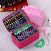 pencil case trousse scolaire stylo etui box cartucheras para lapices escolares 52/72 holes kalem kutu bags school kalem kutu