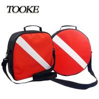 Portable Durable Nylon Dive Flag Scuba Diving Protective Bag for Regulator Carrying Bag Backpack &amp; Shoulder Strap