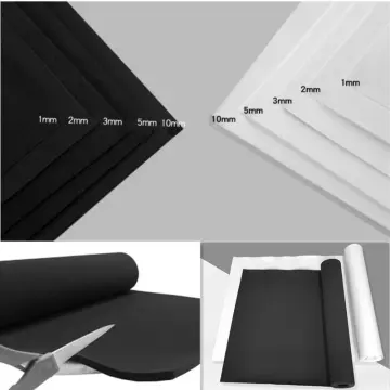 1pcs EVA Foam Sheets Thickness 1/2/3/5/10mm Sound-Absorbing Noise Spone Foam  Crafts Eva Sheets Handmade Model Making Material